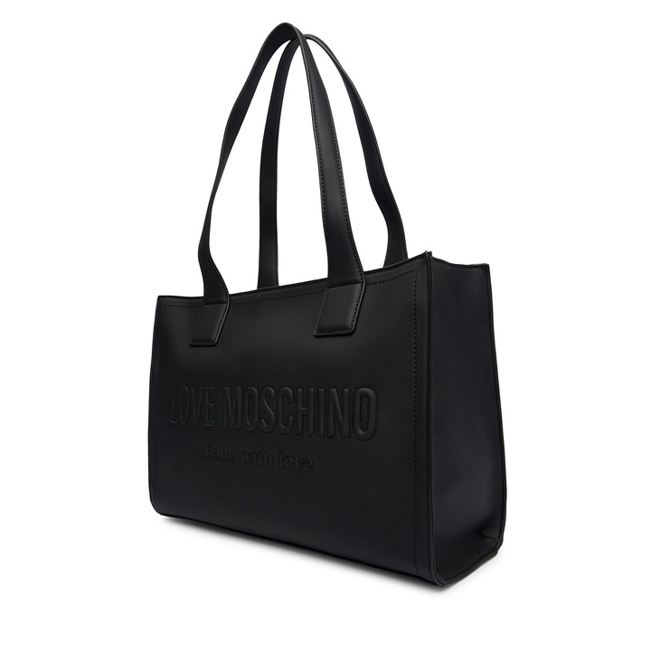 Női táska, Love Moschino, műbőr, fekete, One Size INTL