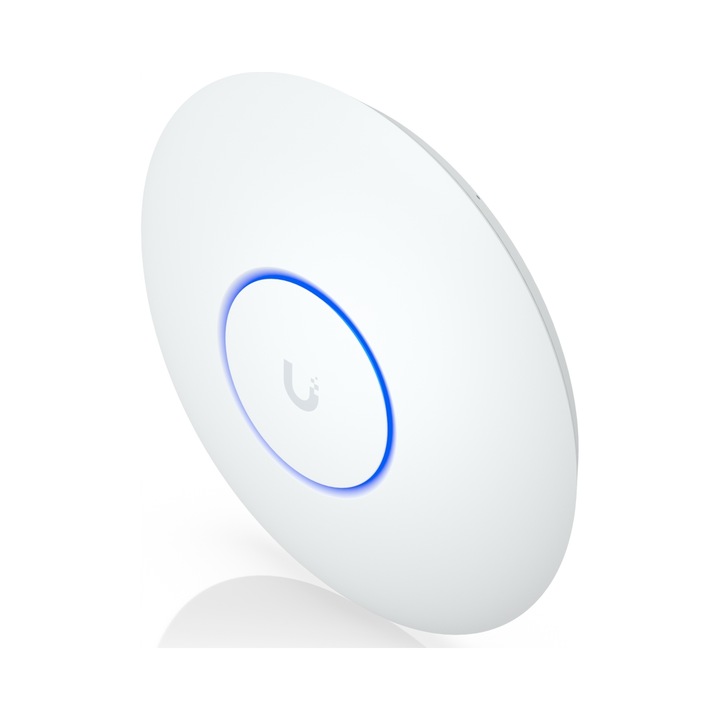 Punct acces Ubiquiti U7-Lite Wi-Fi 7, dual band, alb, compact, 2,5GbE