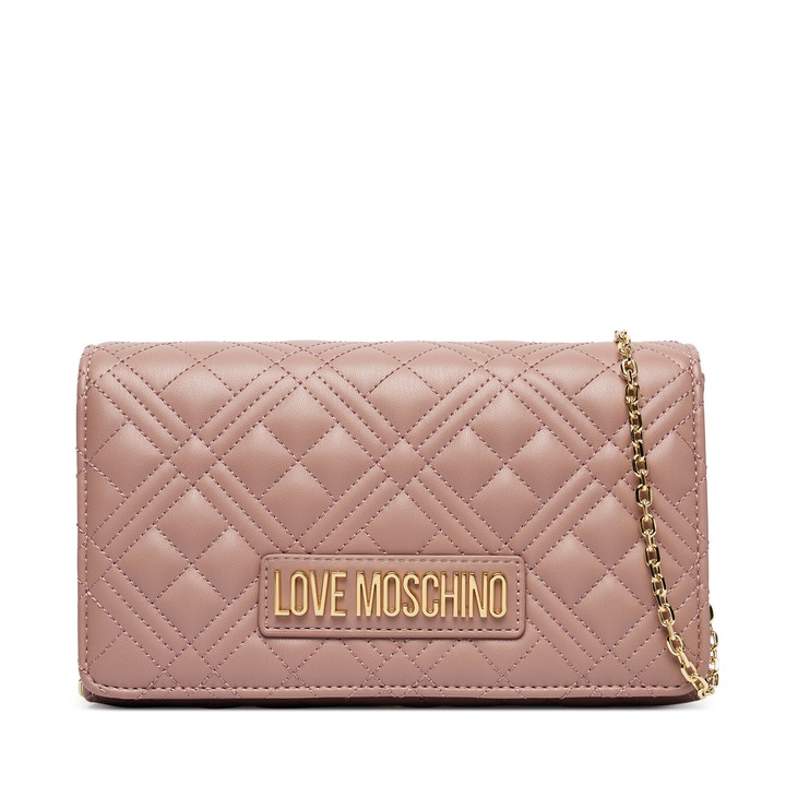 Geanta dama, Love Moschino, piele ecologica, roz, One Size INTL