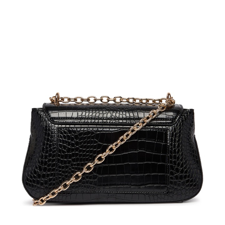 Geanta dama, Valentino, piele ecologica, negru, One Size INTL