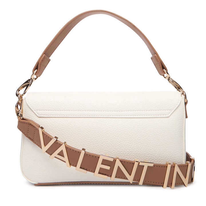 Geanta dama, Valentino, ecologica, alb, One Size INTL