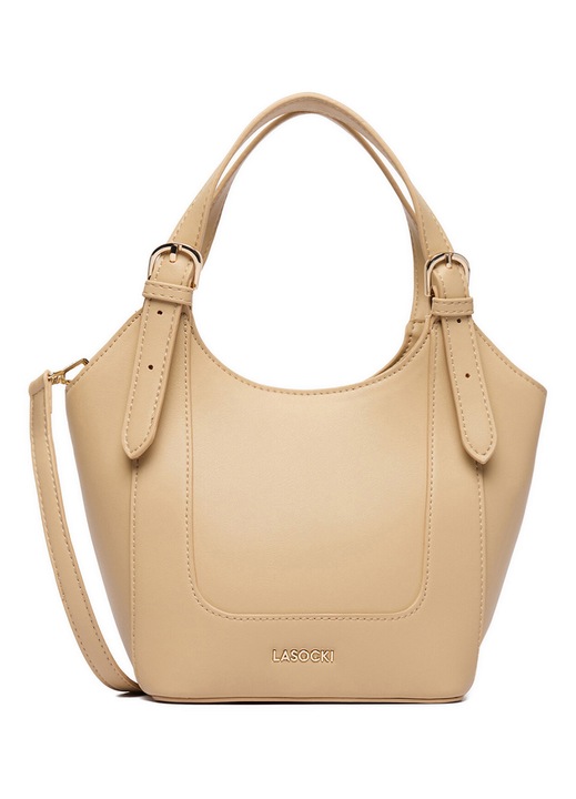 Hobo táska, Lasocki, bézs, One Size INTL