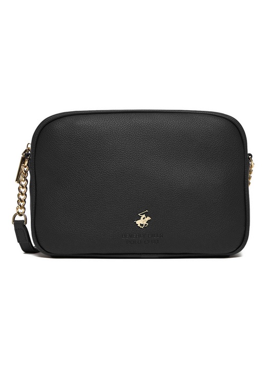 Чанта за през рамо, Beverly Hills Polo Club, синтетичен материал, черна, Един размер INTL