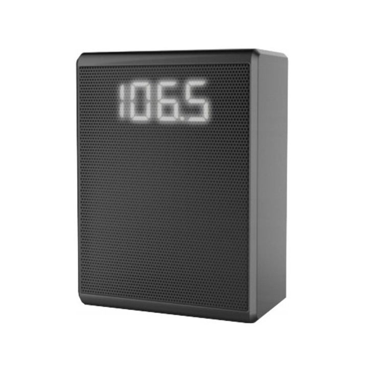 Радио FM, ART, с Bluetooth, 30 станции, черно, 7,5x8x10см