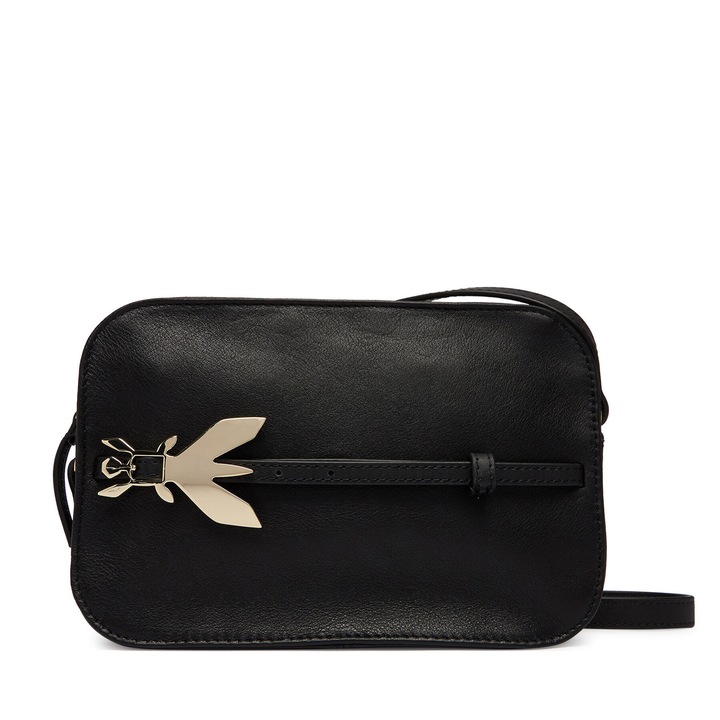 Női táska, Patrizia Pepe, természetes bőr, fekete, One Size INTL