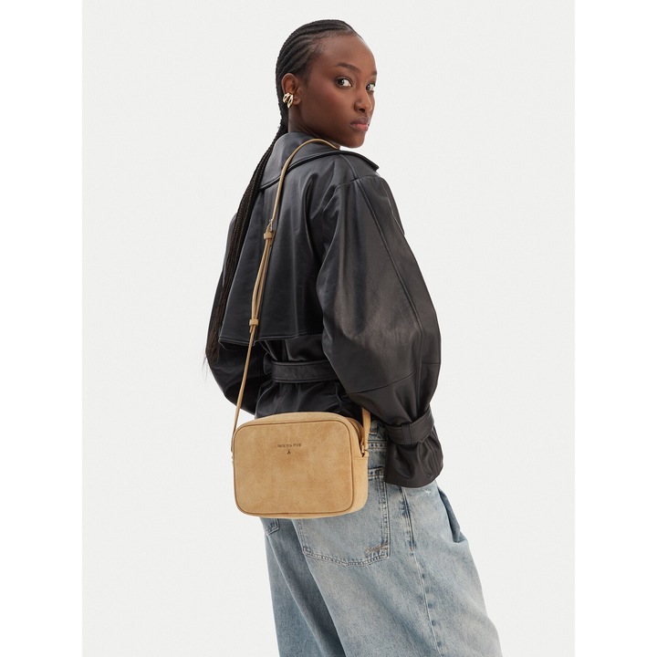 Női táska, Patrizia Pepe, bézs, One Size INTL