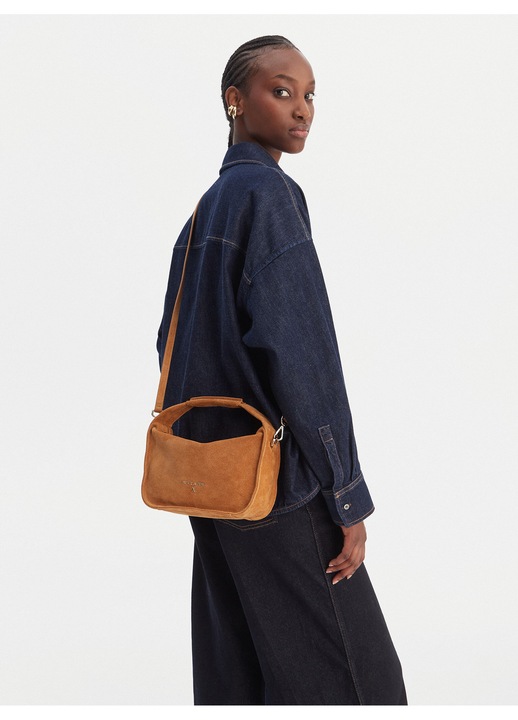 Női táska, Patrizia Pepe, barna, One Size INTL