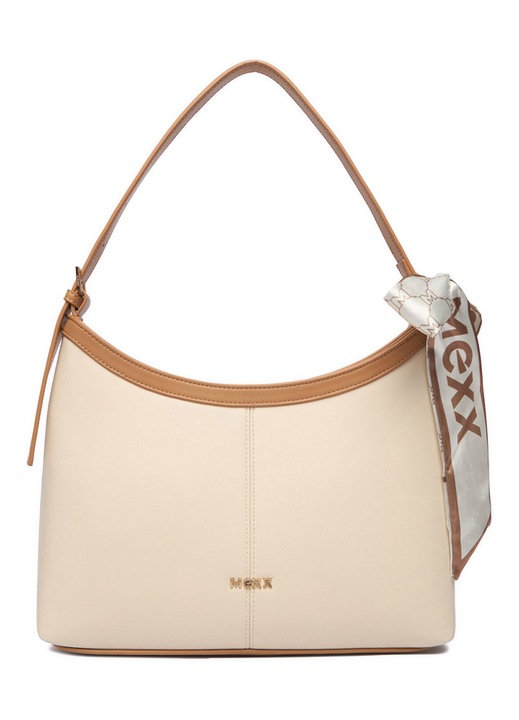 Női táska, Mexx, bézs, One Size INTL, szintetikus anyag, A4-es formátum