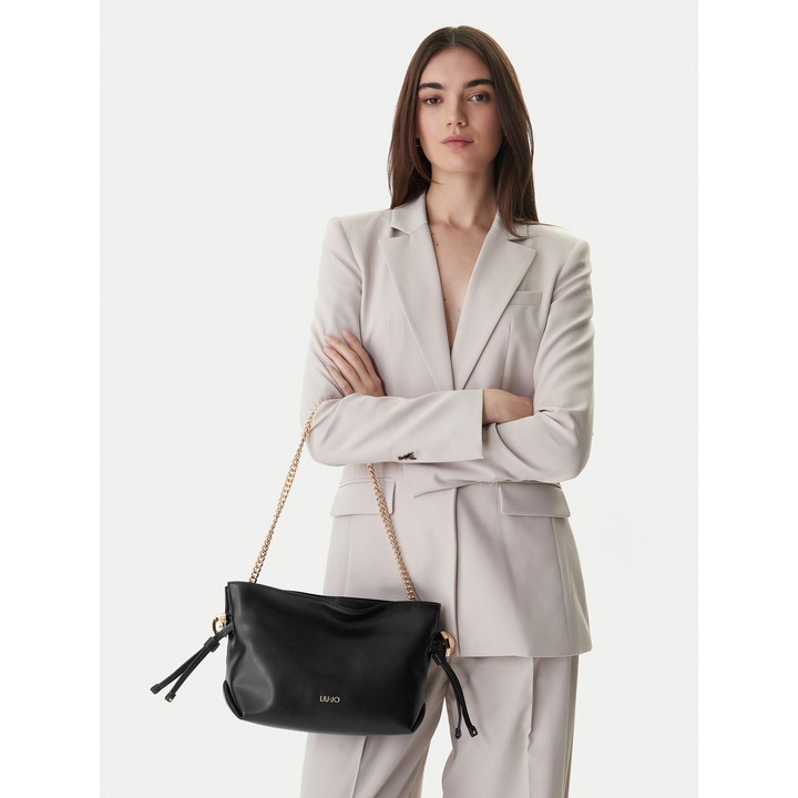 Geanta dama, Liu Jo, ecologica, neagra, One Size INTL