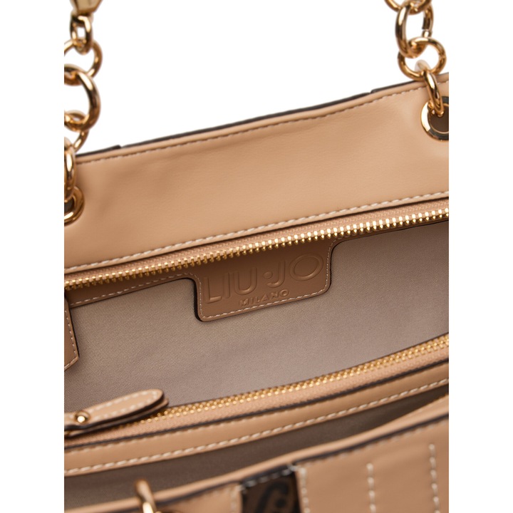 Geanta dama, Liu Jo, ecologica, alb, One Size INTL