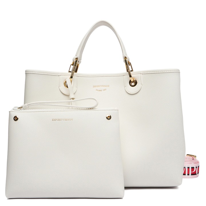 Női táska, Emporio Armani, műbőr, fehér, One Size INTL