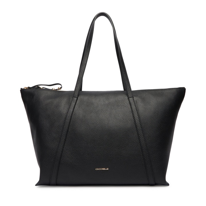 Női táska, Coccinelle, természetes bőr, fekete, One Size INTL