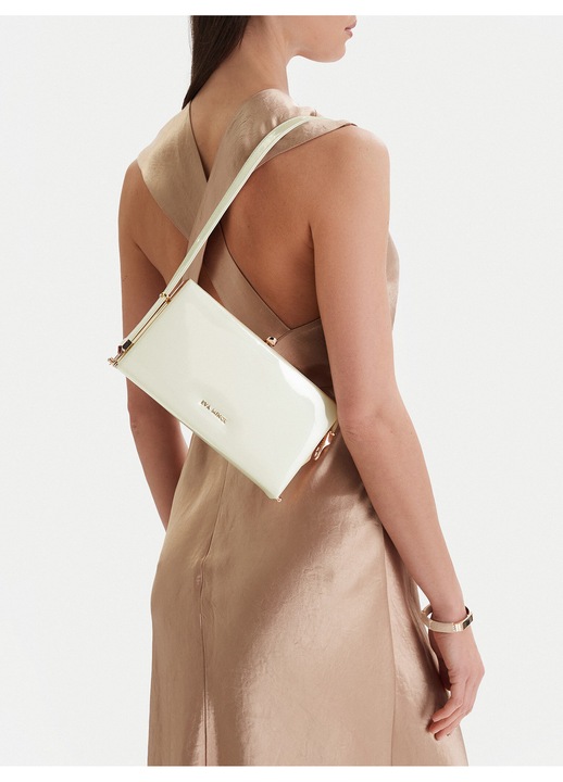 Női táska, Eva Minge, szövet, bézs, One Size INTL