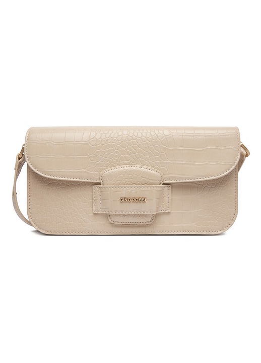 Geanta dama, Gino Rossi, tkanina, bej, One Size INTL