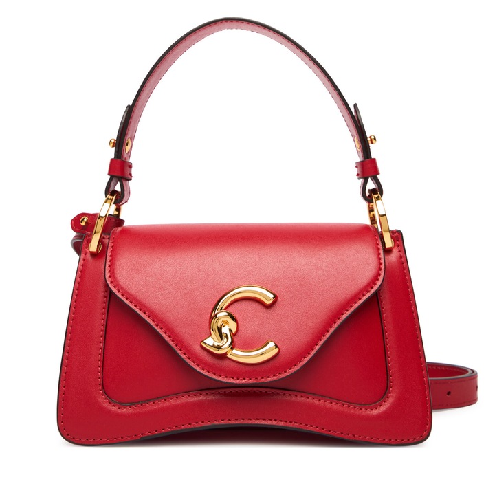 Női táska, Coccinelle, valódi bőr, piros, One Size INTL