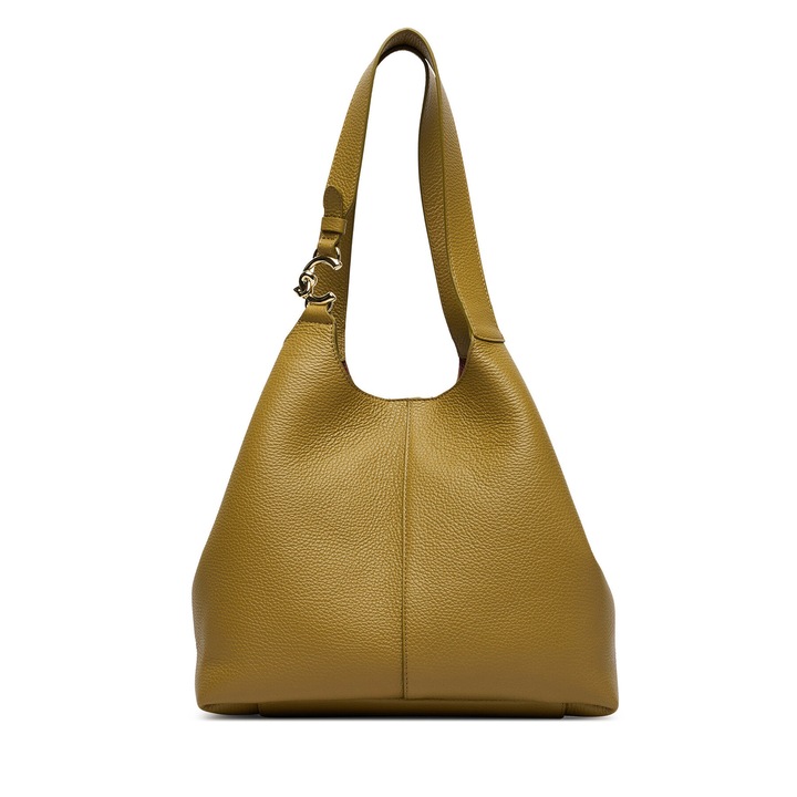 Női táska, Coccinelle, természetes bőr, zöld, One Size INTL