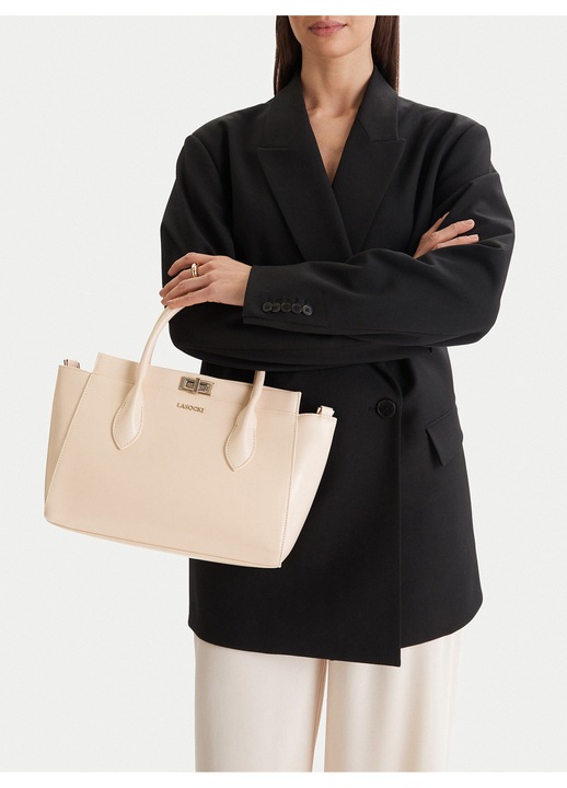 Lasocki tote táska, bézs, One Size INTL, szintetikus anyag, B5 formátum