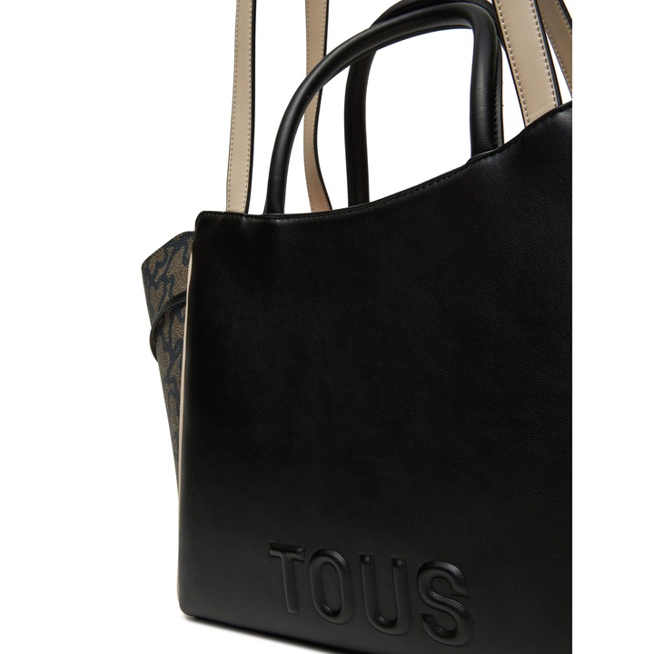 Női táska, Tous, ökológiai, fekete, One Size INTL