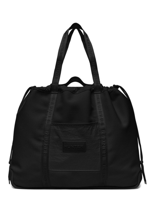 Női kézitáska, Hunter, textil anyag, fekete, INTL Egy méret
