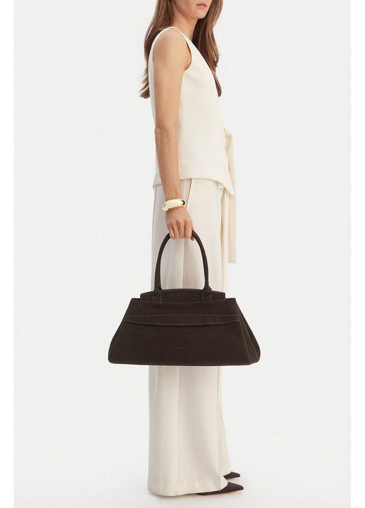 Geanta dama, Gino Rossi, piele naturala, maro, One Size INTL