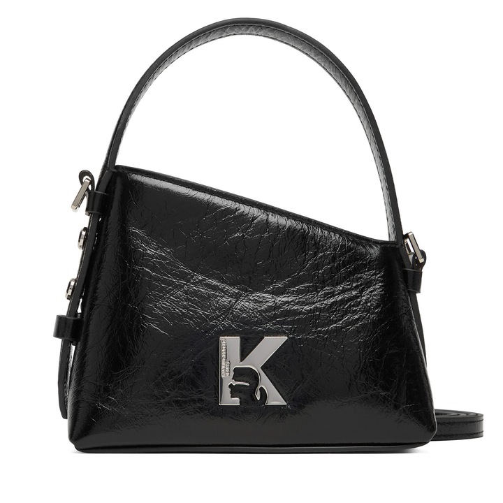 Női táska, Karl Lagerfeld Jeans, természetes bőr, fekete, One Size INTL