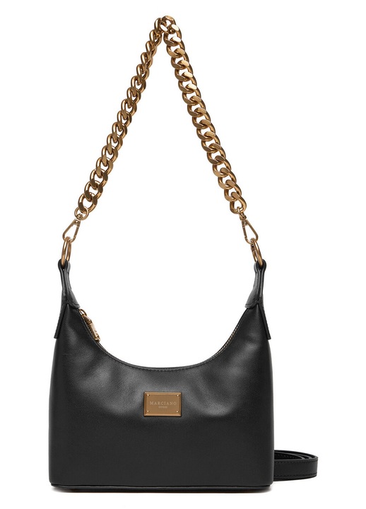 Дамска чанта, Marciano Guess, естествена кожа, черна, One Size INTL