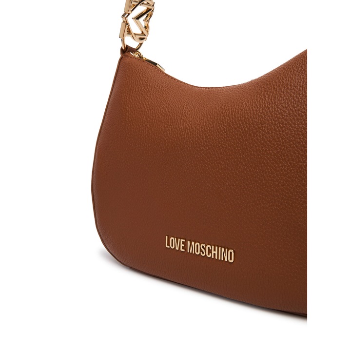 Geanta dama, Love Moschino, piele ecologica, maro, One Size INTL