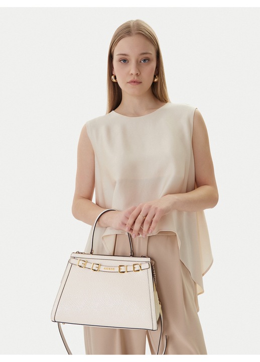 Дамска чанта, Guess, бежова, Един размер INTL