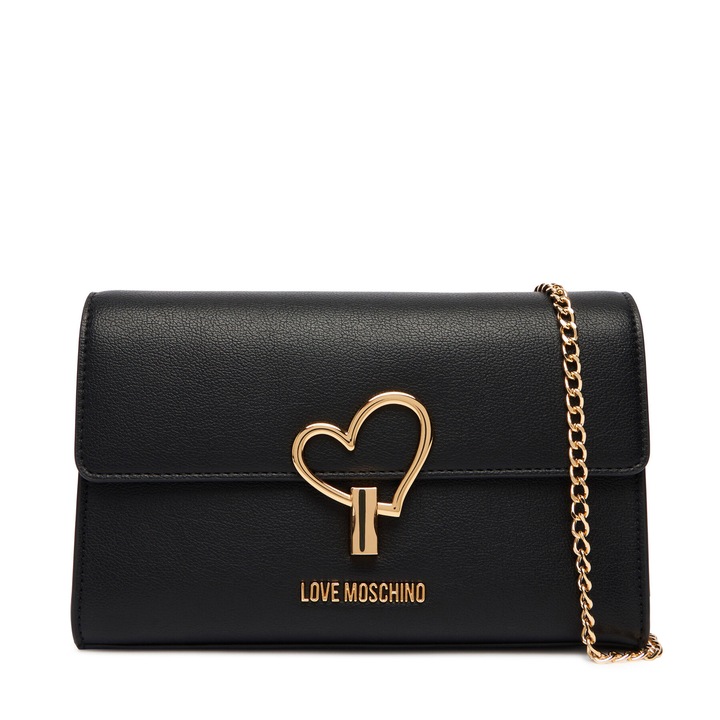 Női táska, Love Moschino, műbőr, fekete, One Size INTL