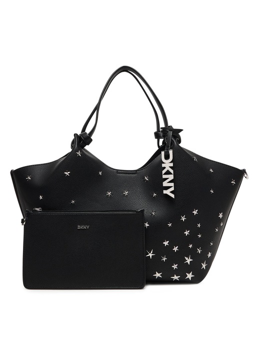 DKNY táska, "ökológiai", fekete, One Size INTL, kiegészítő tasakkal