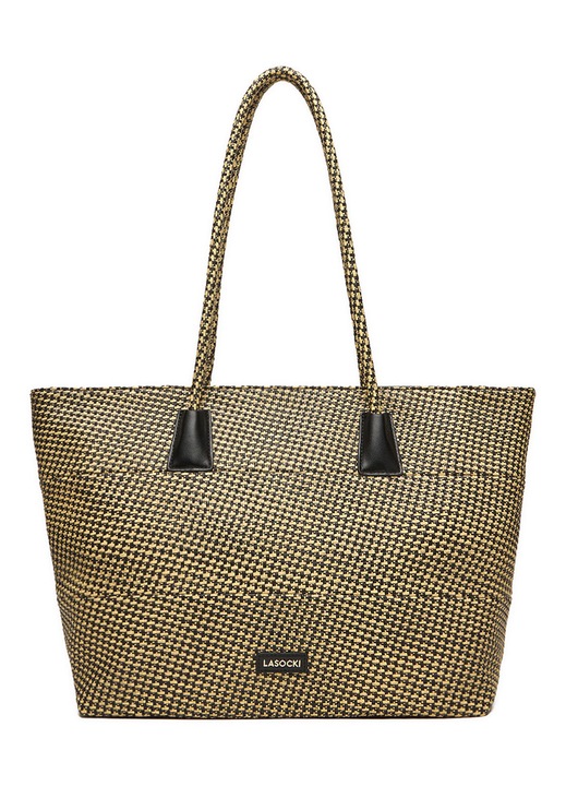 Geanta shopper, Lasocki, tkanina, multicolor, One Size INTL