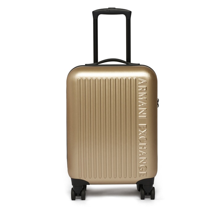 Bőrönd, Armani Exchange, műanyag, arany, One Size INTL