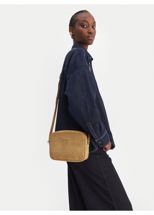 Női táska, Patrizia Pepe, természetes bőr, zöld, One Size INTL