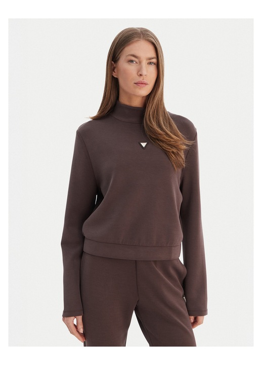 Bluza dama, Guess, poliester/modal, maro