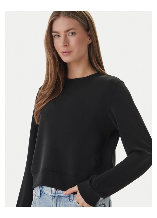 Bluza dama, Only, neagra, 55% modal, 40% poliester, 5% elastan