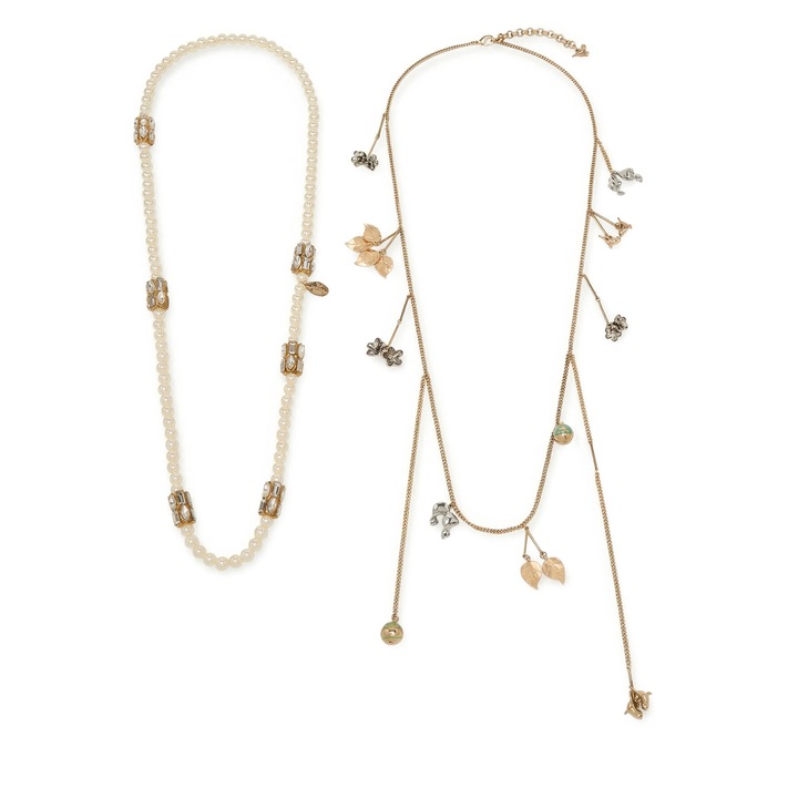 Set de coliere, Weekend Max Mara, auriu, One Size INTL