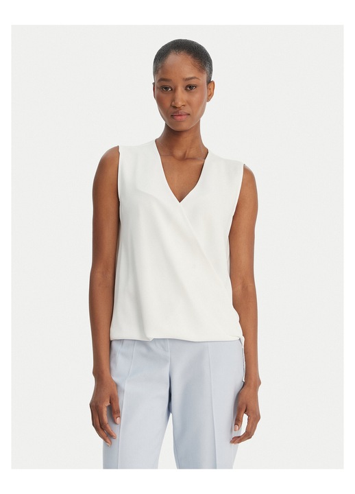 Bluza dama, Rinascimento, alb, poliester, L INTL