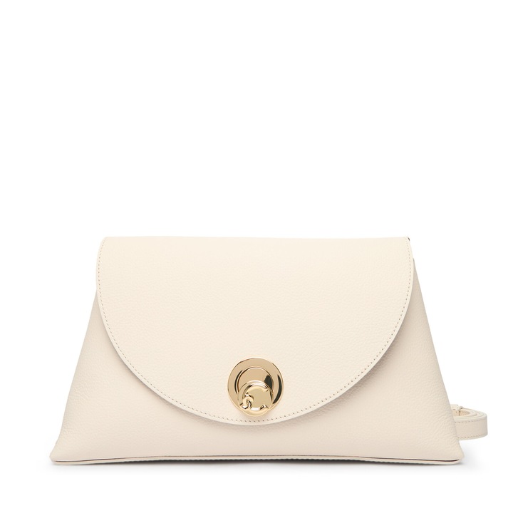 Női táska, Coccinelle, természetes bőr, bézs, One Size INTL