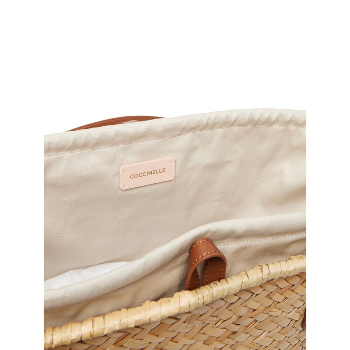 Női táska, Coccinelle, szövet, bézs, One Size INTL