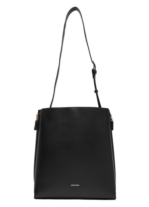 Geanta dama, Gino Rossi, textil, negru, One Size INTL