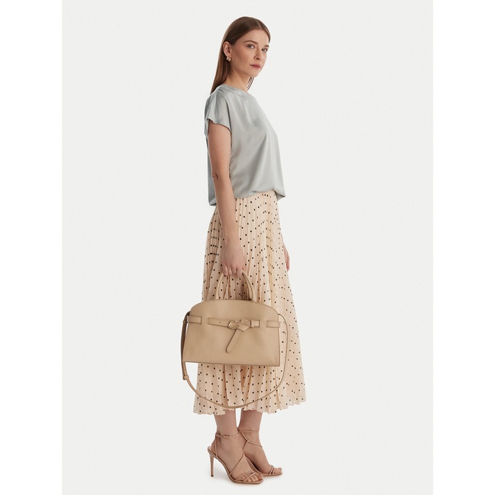 Női táska, Coccinelle, természetes bőr, bézs, Egy méret