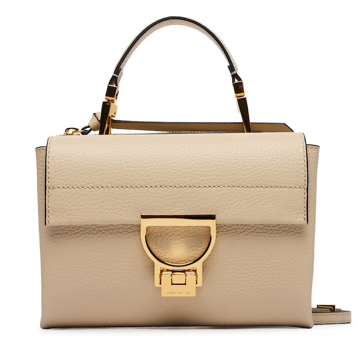 Női táska, Coccinelle, bézs, természetes bőr, One Size INTL