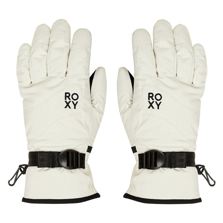 Sportkesztyű, Roxy, fehér, műanyag, S