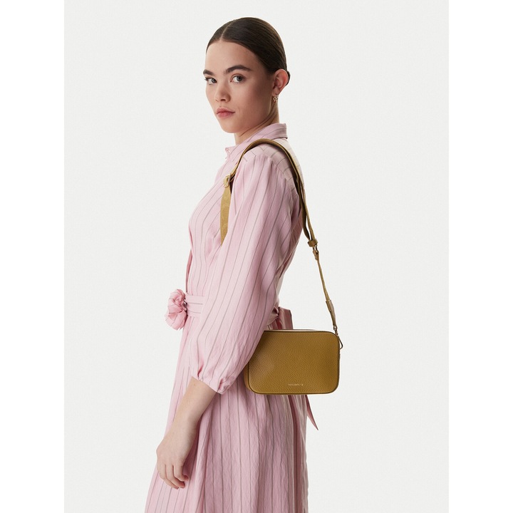 Női táska, Coccinelle, természetes bőr, zöld, One Size INTL