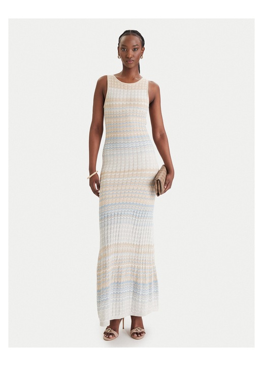 Rochie tricotată GUESS, Bej