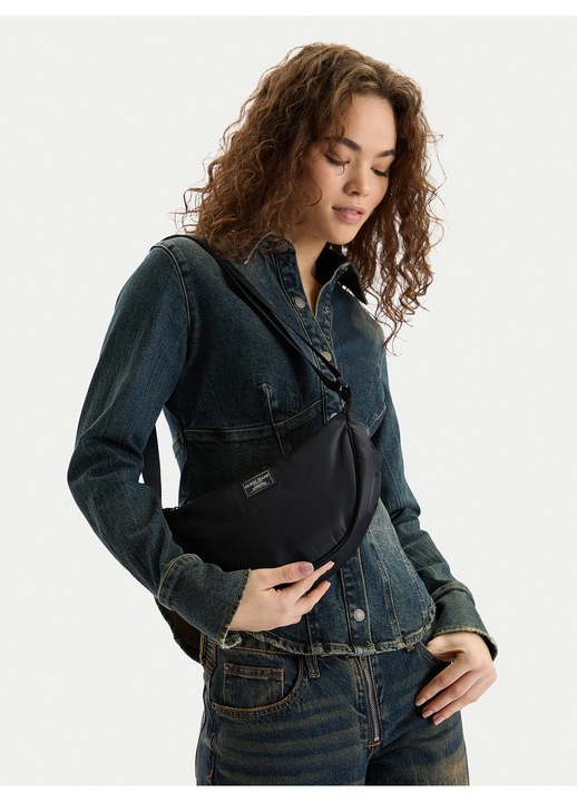 Női táska, Guess Jeans, fekete, One Size INTL