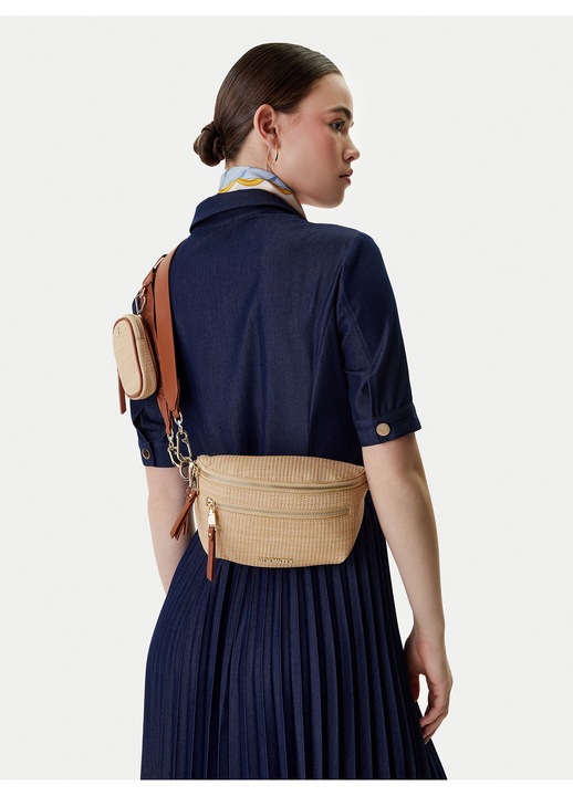 Női táska, Steve Madden, ökológikus, bézs, One Size INTL