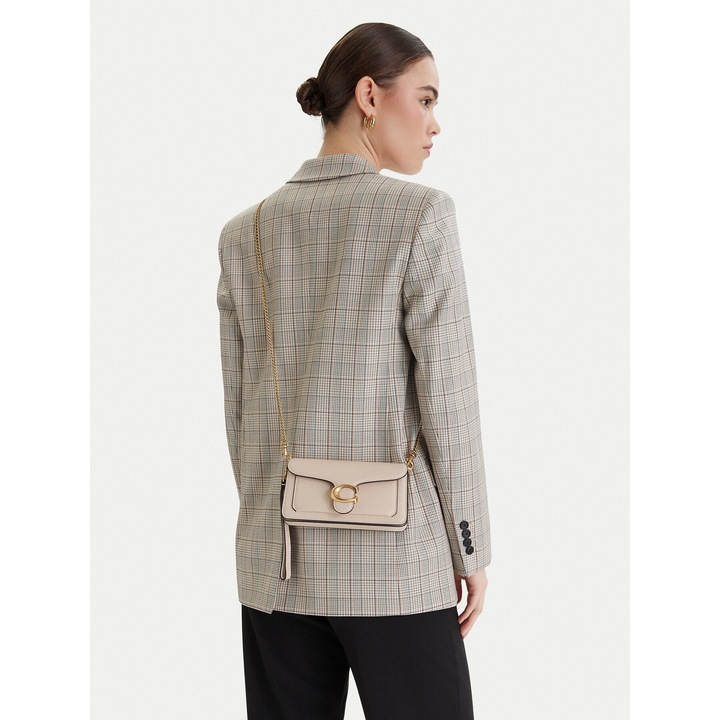 Női táska, Coach, természetes bőr, bézs, One Size INTL