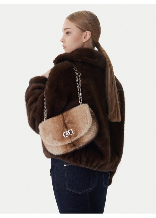 Női táska, Guess, ökológiai, bézs, One Size INTL