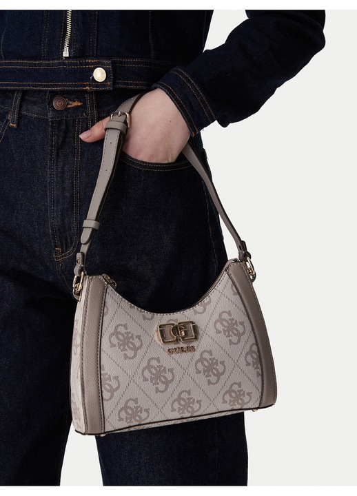 Női táska, Guess, ökológiai, bézs, Egy méret INTL